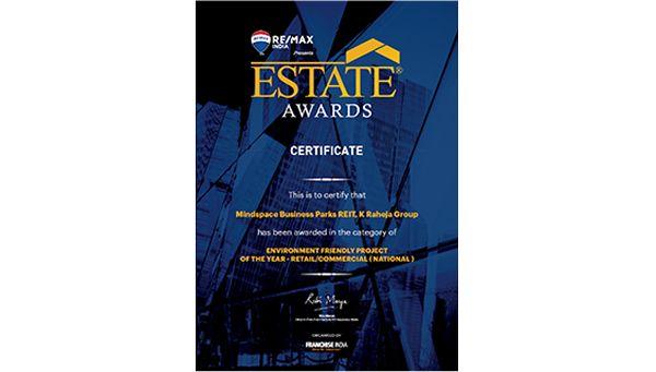  Environment Friendly Project of the Year