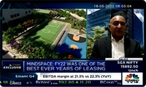 CNBC Exclusive Vinod Rohira CEO, Mindspace Business Parks REIT